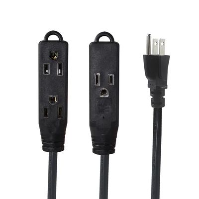 NEMA 5-15P에서 단일 출력 전원 연장 케이블 125V 13A