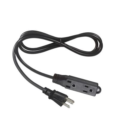 NEMA 5-15P에서 단일 출력 전원 연장 케이블 125V 13A