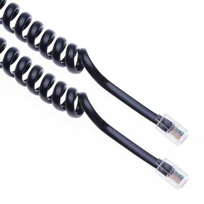 고정 전화 데스크 전화 및 사무실 PBX 시스템에 대한 RJ9/RJ10에서 RJ9 확장 케이블