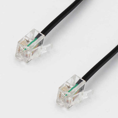RJ11 전화 연장 케이블 - 고정 전화, 모덤 및 팩스 기계에 대한 10ft / 20ft / 30ft 추가 긴 전화 케이블