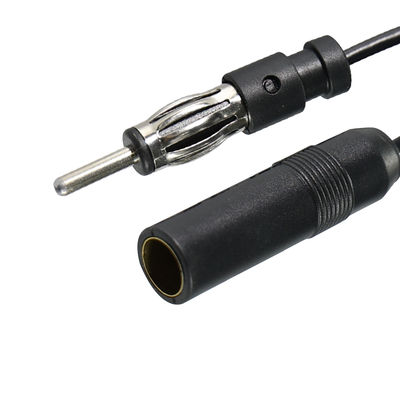 자동차 안테나 연장 케이블 수-암 DIN AM FM 스테레오용