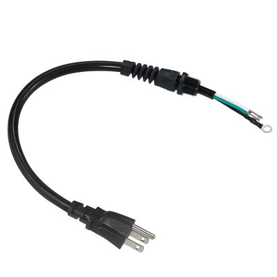 90° 각 NEMA5-15P에서 EU Schuko 플러그 케이블, 3 코어 맨 구리 와이어, 스트레인 리리프, 가정 / 워크샵, 1.8m / 2m / 3m
