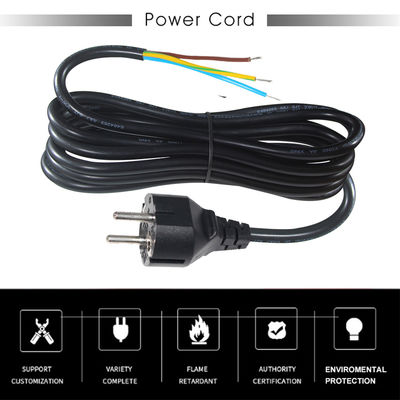 산업 장비용 EU CEE 77 AC 전원 코드 (스트립 끝단)