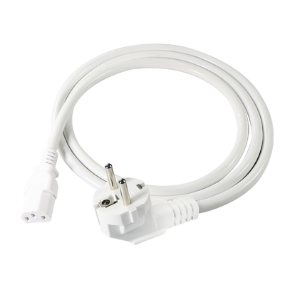 IEC C13 전원 케이블에 EU 3 핀 플러그 - 컴퓨터, 모니터, 프린터, 어댑터, 250V 10A에 대한 유럽 전력 케이블