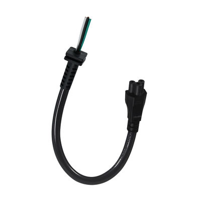 맞춤형 배선을 위한 스트레인 릴리프가 있는 IEC C5 to SR 전원 케이블