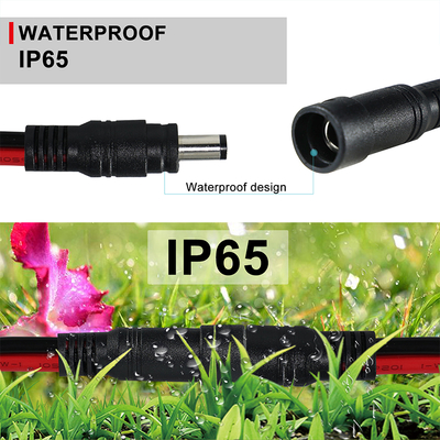DC 수 플러그 - 주석 처리된 전선 전원 케이블, 5.5x2.1mm 또는 5.5x2.5mm, CCTV, LED, DIY용 12V DC 전원 어댑터 코드