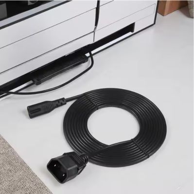 직각 C7 to C18 전원 코드 암컷 대 암컷 10A 250V