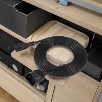 직각 C7 to C18 전원 코드 암컷 대 암컷 10A 250V