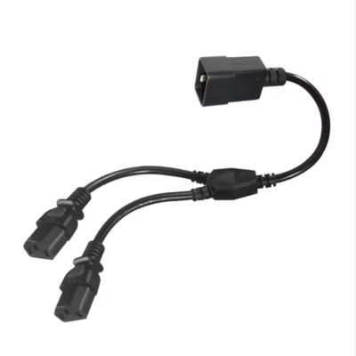 데이터 센터용 C20에서 C13 전력 분할 케이블 250V 15A