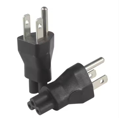 노트북용 NEMA 5-15P to IEC C5 전원 어댑터 케이블