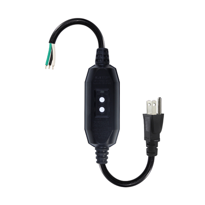 15A GFCI 전원 케이블 NEMA 5-15P 자유 끝 14AWG