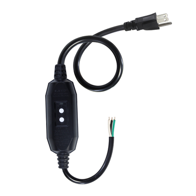 15A GFCI 전원 케이블 NEMA 5-15P 자유 끝 14AWG