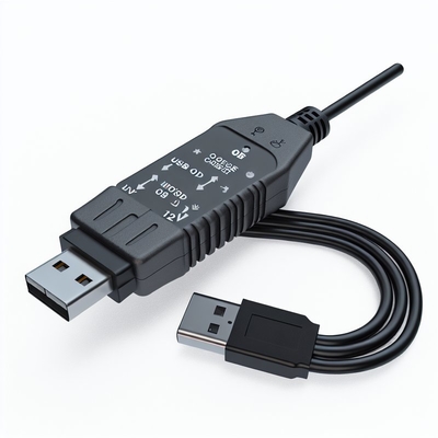 5V to 12V USB OBD 전압 부스터 케이블 (단락 보호 기능 포함)