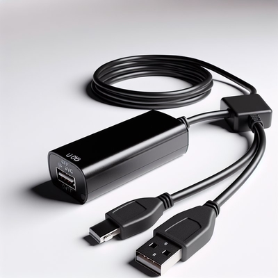 5V to 12V USB OBD 전압 부스터 케이블 (단락 보호 기능 포함)