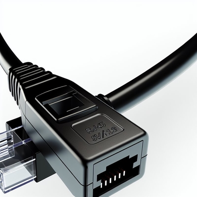 9V/12V DC 장치에 대한 RJ45에서 SAE 스텝업 전력 케이블