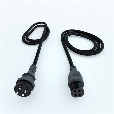 IEC C19 to C20 전원 코드 1.5m PVC 자켓 220V EU 플러그