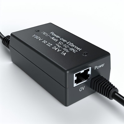 CCTV IP 카메라용 24V 0.5A 12V 1A POE 인젝터 어댑터
