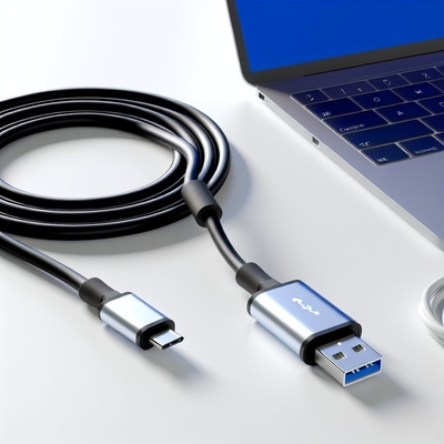 28AWG 1P 24AWG 2C 접이식 USB Type C 고속 충전 케이블
