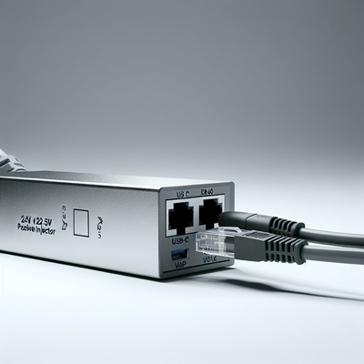 48V to 24V 12V 5V POE 분배기, RJ45 커넥터 1Gbps