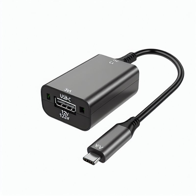 노트북 라우터 충전기용 USB-C to DC 스텝 업 케이블 12V 20V