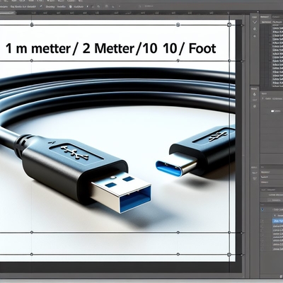 USB 3.0 타입 C에서 C 케이블 1m 2m 10ft 빠른 충전 데이터 전송