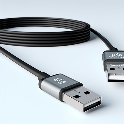 0.5m USB 2.0 3인1 급전전 데이터 케이블 마이크로 타입 C