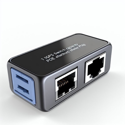 48V to 24V 12V 5V POE 스플리터, 1Gbps 스위치 용량