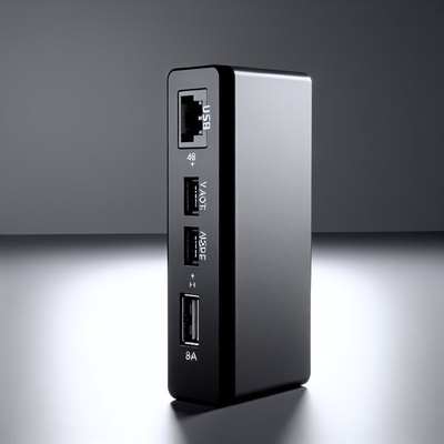 48V에서 12V POE 스플리터 IEEE802.3af RJ45 및 DC 케이블