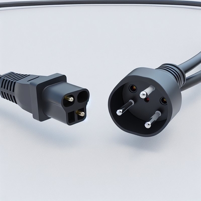 EU 3핀 Schuko 플러그 to C13 전원 코드 0.75mm² HO5VV-F