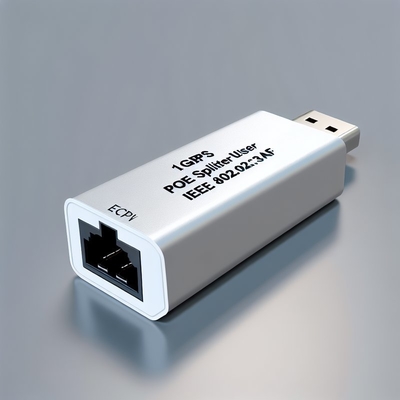 48V to 24V POE 스플리터 1Gbps IEEE 802.3af 보안 카메라용