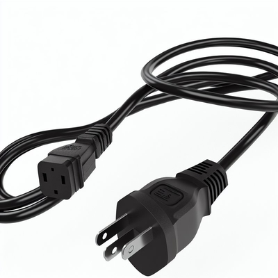 NEMA 5-15P to IEC C5 전원 코드 6ft 125V 10A (노트북용)