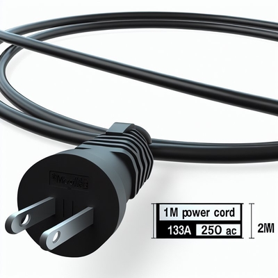 영국 3핀 연장 코드 1M 13A 250V AC 전원 케이블