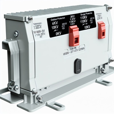 야외 SPD 전압 보호 110V-277V 10KV IP54 구리