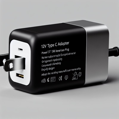 12V 3A 타입 C 전원 어댑터 36W USB-C 충전기