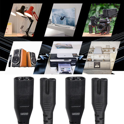 IEC C7에서 C8 전원 확장 케이블 TV DVD 노트북 PS2