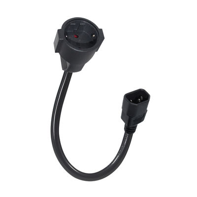 IEC C14 to Schuko 암형 전원 어댑터 케이블 10A 250V H05VV-F