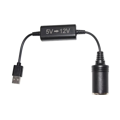 5V USB 스텝업 변환기 자동차 가전용 담배 사탕 소켓과 함께 전원 어댑터