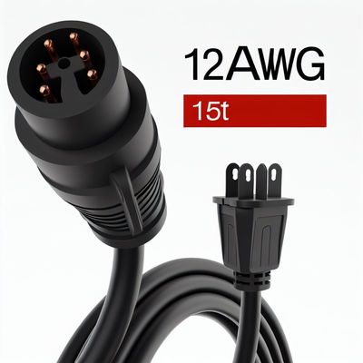 12AWG 15FT SAE 연장 코드 (자동차 및 태양광용)