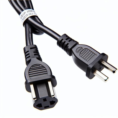 UK 3-Pin to IEC C13 Power Cord 1.8m H05VVF 0.75mm²