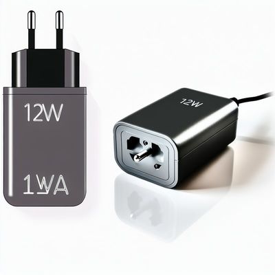 12W 1A EU DC 전원 어댑터 12V 1A AC-DC 컨버터