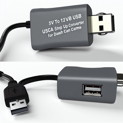 5V USB 스텝업 변환기 자동차 가전용 담배 사탕 소켓과 함께 전원 어댑터