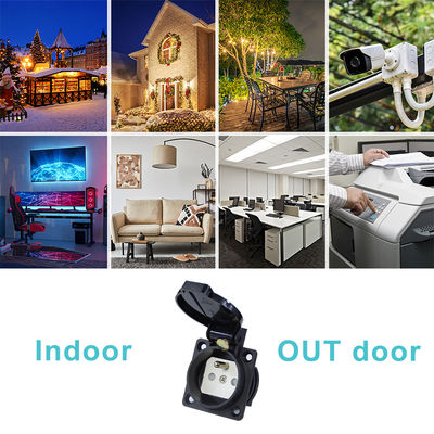 유럽 표준 3핀 220V 산업용 전원 플러그 10A