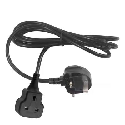 영국 융합 전력 연장 납 13A 250V 남성에서 여성