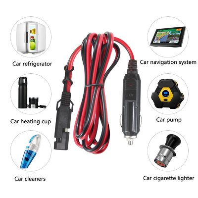 12V SAE 가 15A 피지와 자동차 담배 라이터 케이블