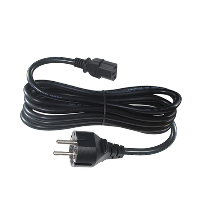 VDE 250V H05VV-F 3G1.0mm² Schuko to C13 전원 코드