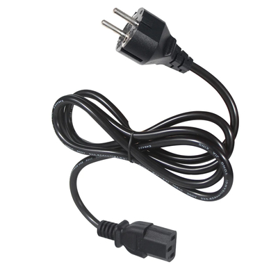 VDE 250V H05VV-F 3G1.0mm² Schuko to C13 전원 코드