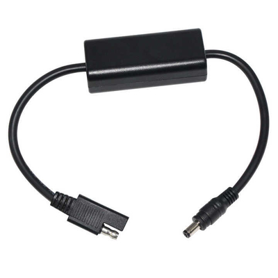 SAE to DC 플러그 스텝 업 컨버터 케이블 5V to 12V 전원 부스트 어댑터 코드 태양광 패널 배터리 팩 자동차 오토바이 LED 라우터용