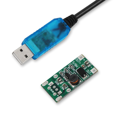 USB-DC 승압 전원 변환 케이블 5V to 9V 12V 전압 부스터 어댑터 코드 라우터 카메라 LED 조명 소형 팬용