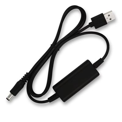 USB to 9V DC 컨버터 케이블, 승압 전원 공급 코드, USB 5V to 9V 전압 부스트 케이블 (라우터, 스피커, 모뎀, 카메라용)