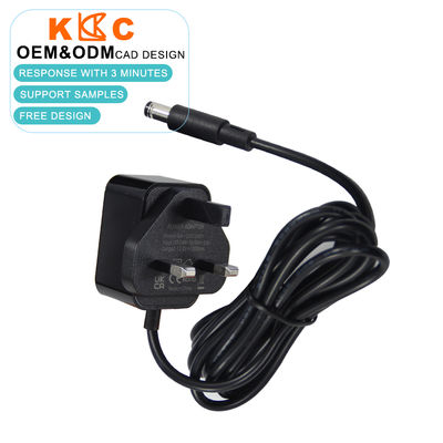 12V DC 전원 어댑터 CCTV, LED 조명 시스템용 영국 3 핀 플러그 1A 2A 3A dc 5.5x2.1mm 벽 플러그 전원 공급